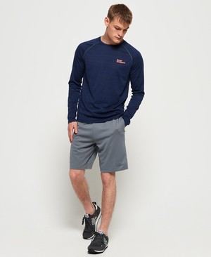 Superdry Active Tricot Férfi Rövidnadrág Szürke | MXAGL0962